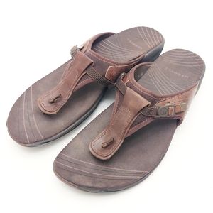 Merrell Pansy Bungee Brown Flip Flop Sandals